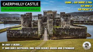 Caerphilly Castle  The Largest in Wales 2nd in Britain [upl. by Erdei]