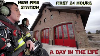 First 24 Hours in a New Fire Station  A Day in the Life [upl. by Aubrette426]