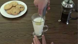 Aerolatte  The Original Steam Free Milk Frother [upl. by Mossman]