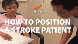 How To Position A Stroke Patient [upl. by Erland]