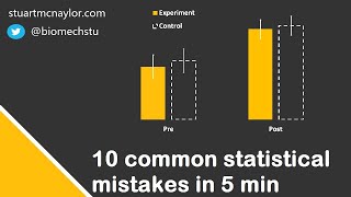 Ten Statistical Mistakes in 5 Min [upl. by Ahsed172]