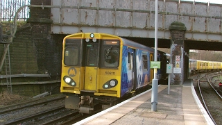 Half an Hour at 216  Birkenhead North Station 1022017  Class 507 508 terminus [upl. by Leunammi]